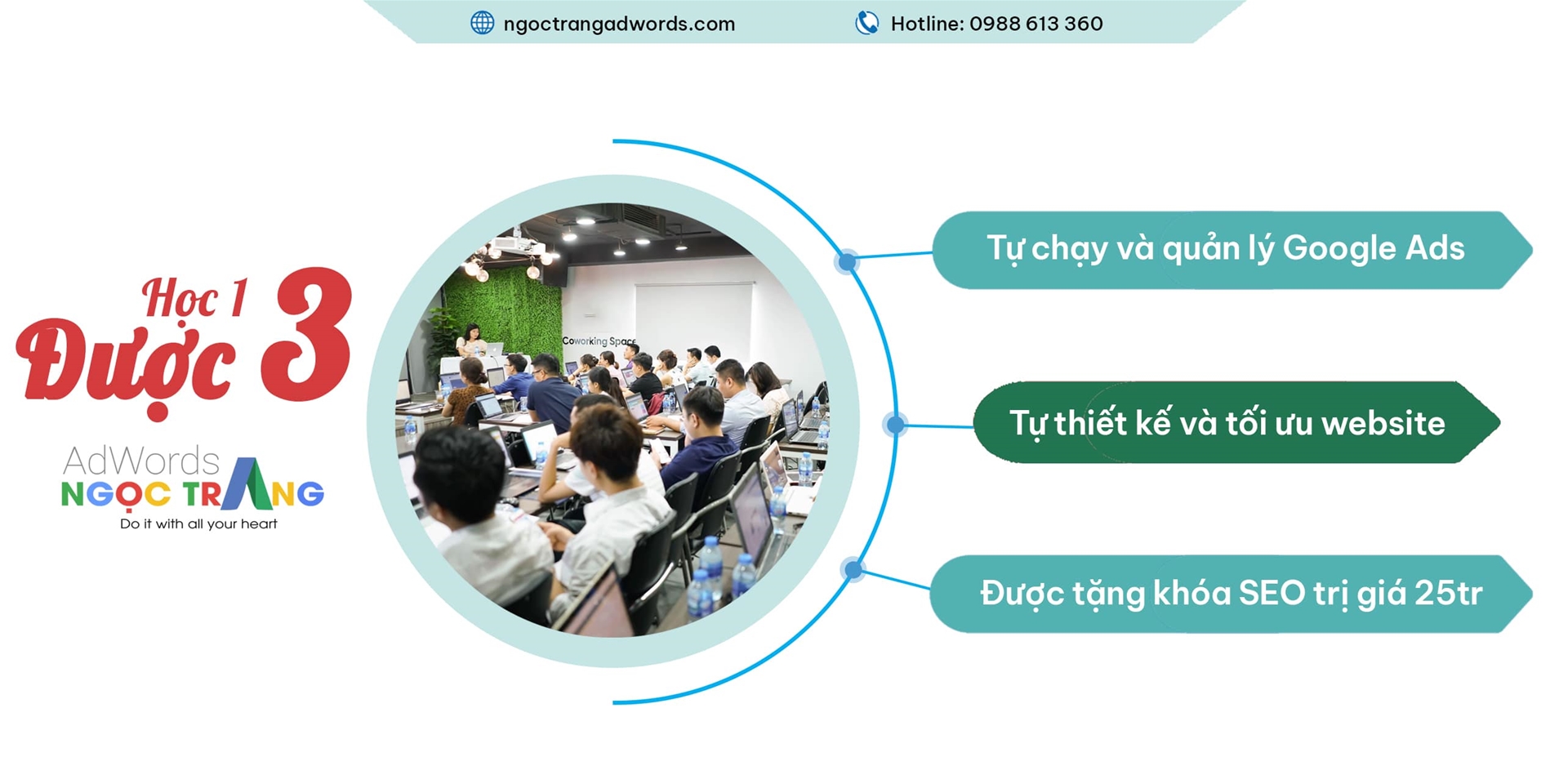 Lịch khóa học quảng cáo Google Ads Ngọc Trang